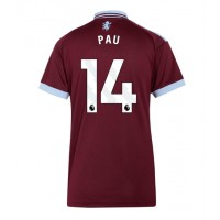 Aston Villa Pau Torres #14 Hjemmebanetrøje Dame 2026-27 Kortærmet